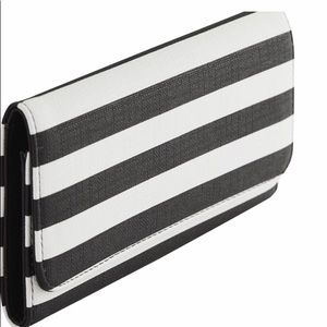 Kut From the Kloth  striped vegan leather wallet